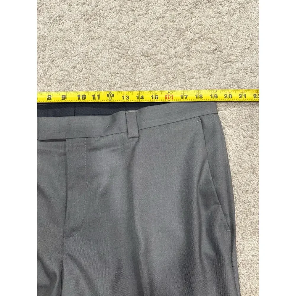 Men’s‎ Kenneth Cole Reaction Stretch Dress Pants Grey 38x30